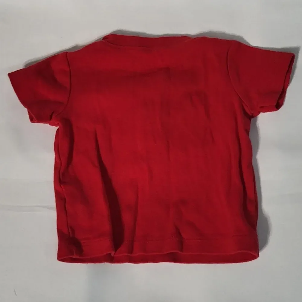 Just One You by Carter's Baby Boys Red Short Sleeve League MVP Champ Tee Size 3M